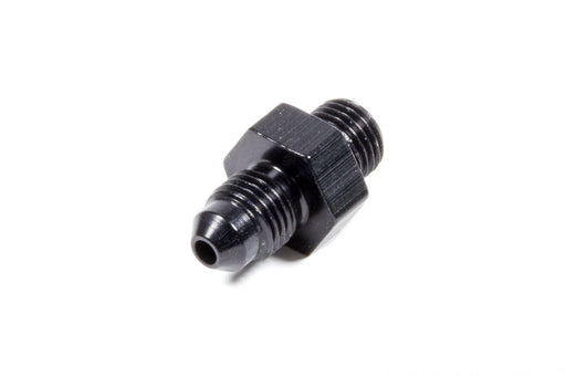 Fragola -3 AN x 3/8-24 (3) Straight Inline O-ring Adapter, Black