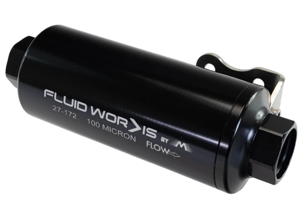 Fluidworks 12GPM Pre Fuel Filter w/ Mount (100 Micron) 27-172