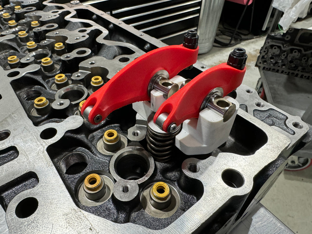 Jesel Forged Steel Adjustable Rocker System - 24v Cummins — KillDevilDiesel