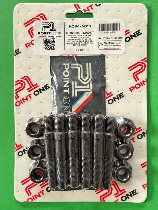 KDD Premium Crank Flange Adaptor Studs