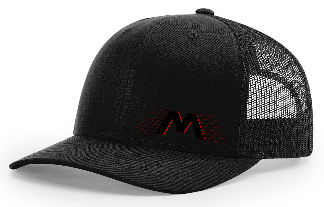 Flying M 3D Silhouette Snapback Hat Richardson 112 XL