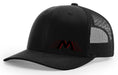 Flying M 3D Silhouette Snapback Hat Richardson 112 XL