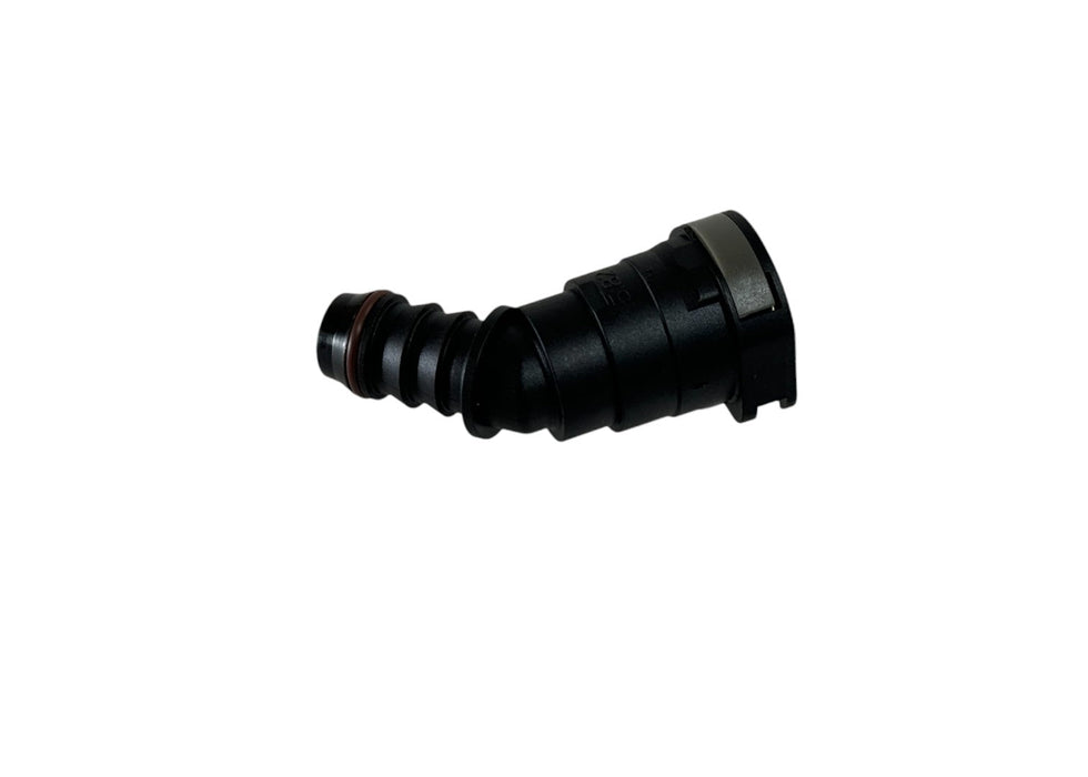 Quick Release Fitting to 5/8" Barb 45 Degree Factory 5/8" Valve Cover Connection (Plastic)