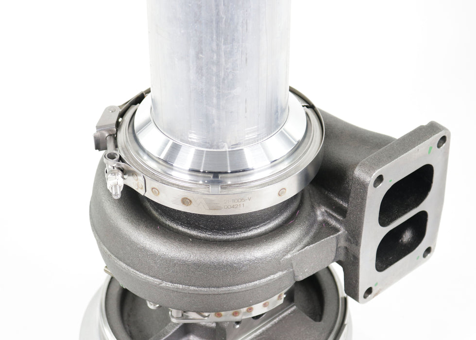 S400 Downpipe Aluminum Flange and V-Band 4" 21-11006
