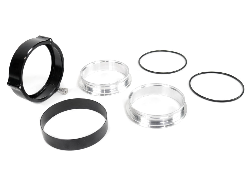 Quick Seal Connector Kit 4" w/ 3 Piece Clamp and Weld Flanges 21-140