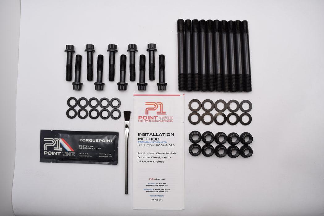 P1 6.6L Duramax Main Stud Kit (2006-2016)