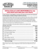 KDD 7.3 Short Block Core Return Checklist - required core parts and core values