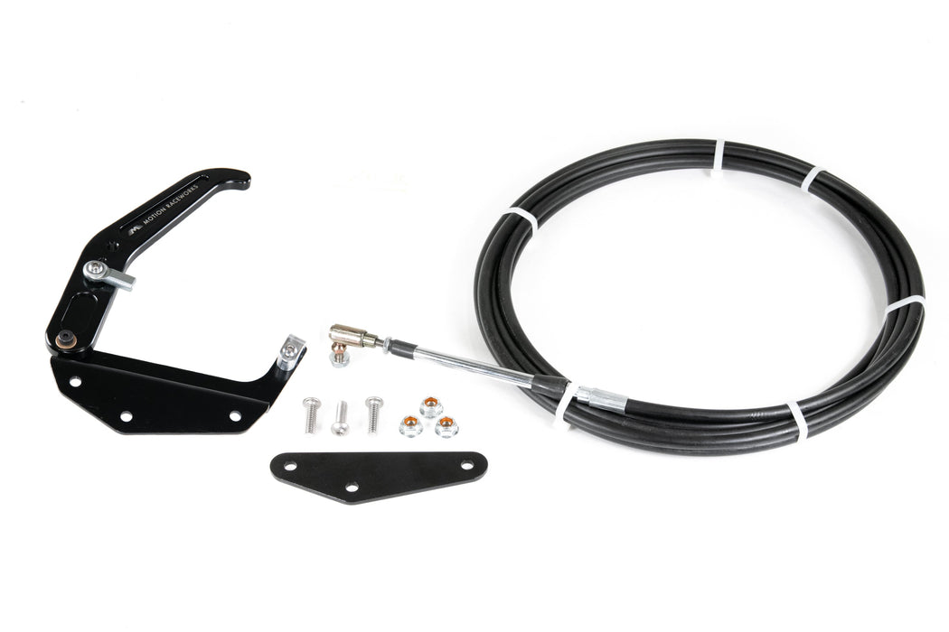Console Mount Black Billet Parachute Release Cable Kit
