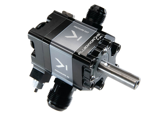 Fluidworks Single Stage Belt Drive Racing External Wet Sump Oil Pump (Standard Rotation)