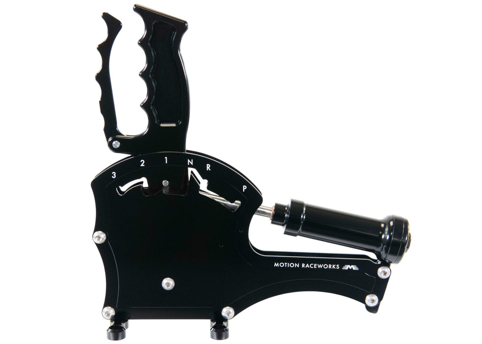TH350 3 Speed Push To Shift Reverse Pattern Operator Series Billet Shifter Rear Exit