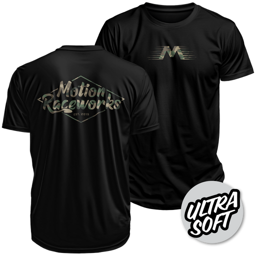Motion Camoflauge Black Shirt District