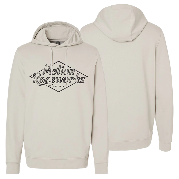 Motion Diamond Performance Hoodie Smoke Color