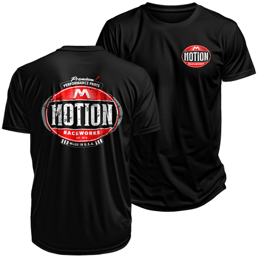 Motion Vintage Oil Can Shirt Black