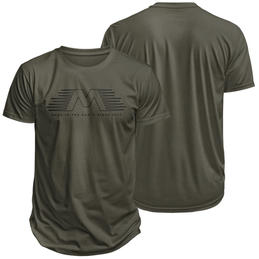Military Green Flying M Shirt
