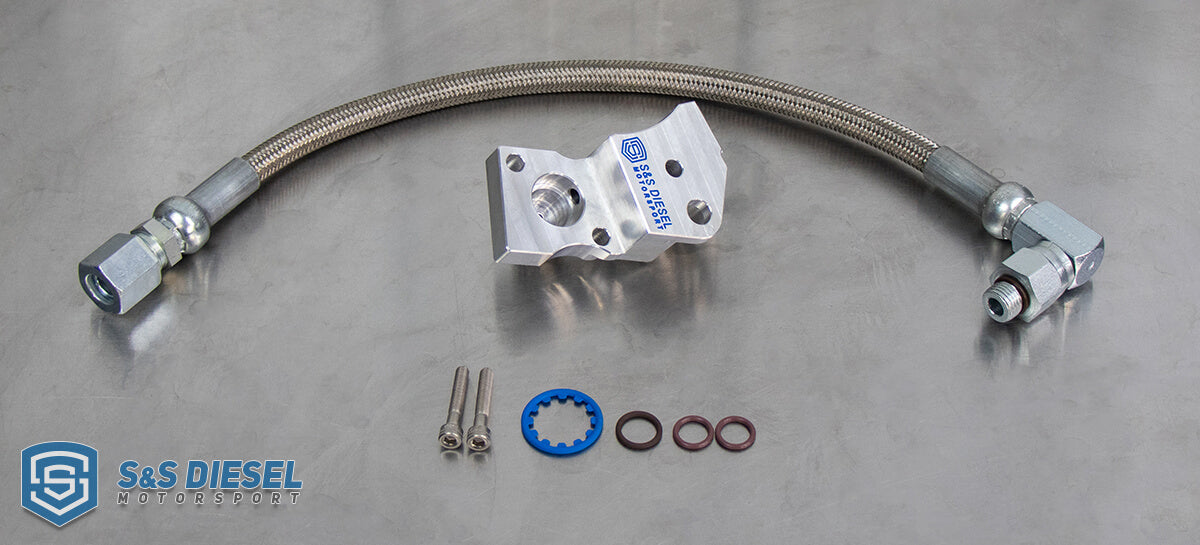 S&S Diesel 6.7L Ford Power Stroke CP4.2 Bypass Kit '15+ - Open Box