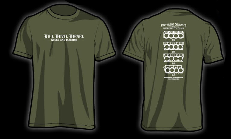 KDD Different 'Strokes for Different Folks Tee