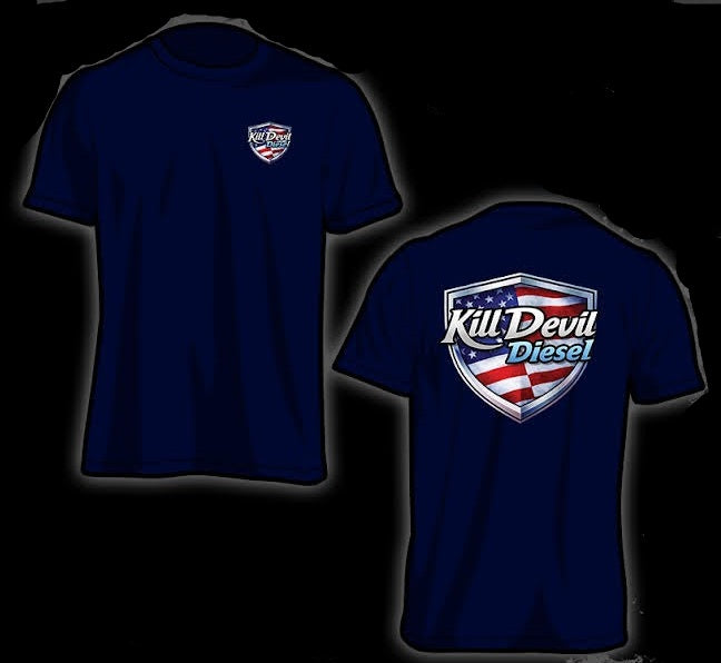 KDD American Flag/Badge Tee