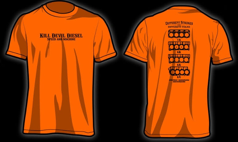 KDD Different 'Strokes for Different Folks Tee