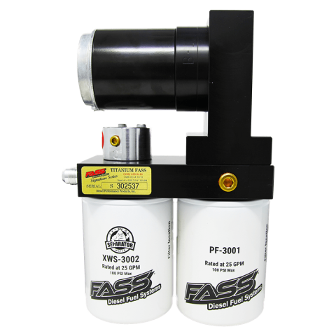 GARAGE SALE FASS Titanium Signature Series Diesel Fuel System 100GPH (10 PSI) for Ford Powerstroke 6.4L 2008-2010, Stock-600hp, (TSF16100G