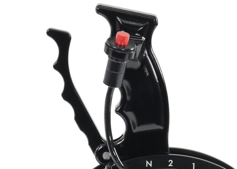 Operator Button Billet Shifter Grip Set Black (Button Not Included)