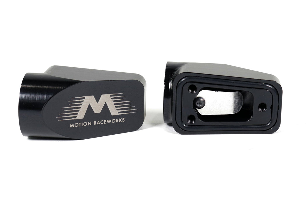 Motion Raceworks Billet Valve Cover Breathers Black Anodized (Pair)