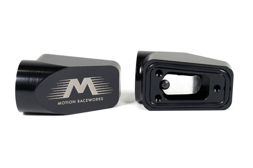 Motion Raceworks Billet Valve Cover Breathers Black Anodized (Pair)