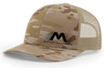 Desert Camo Flying M Snapback Hat