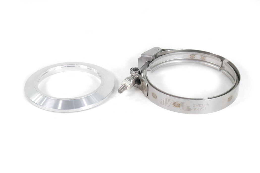 GT42/47/55 Aluminum Compressor Outlet Flange/Clamp for 3" Tubing for S400, Garrett, Precision & More 21-11001M