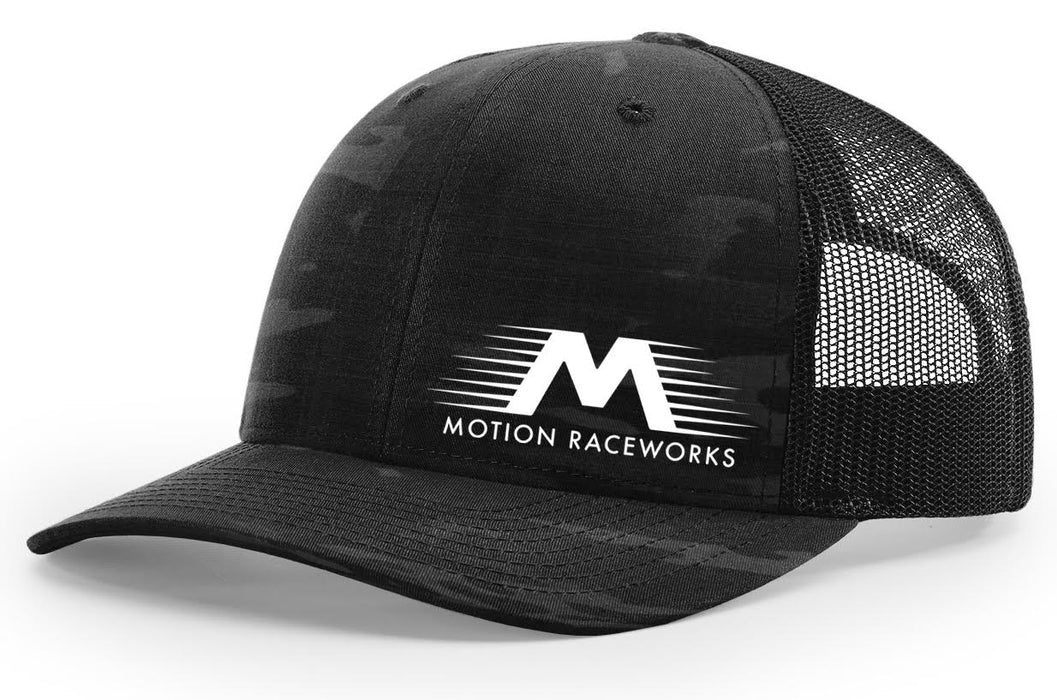 Black Camo Flying M Snapback Hat