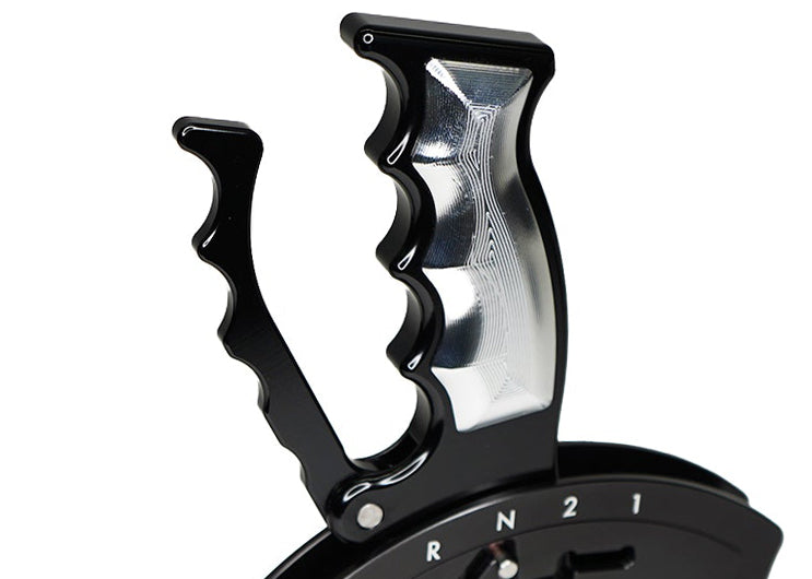 Operator Billet Shifter Grip Set Bare Aluminum