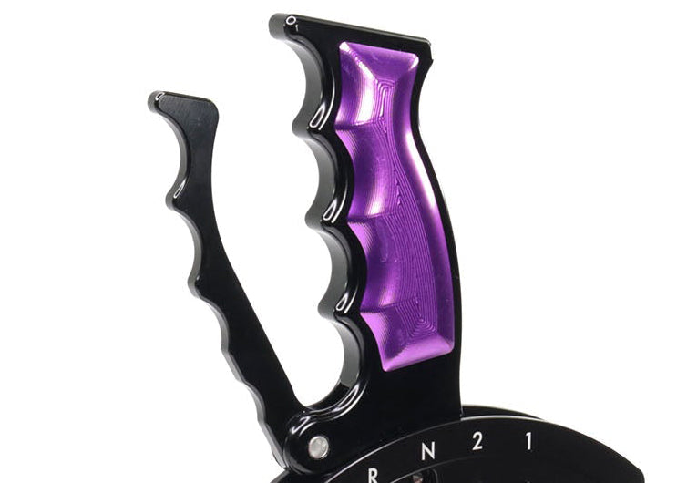 Operator Billet Shifter Grip Set Purple Anodized