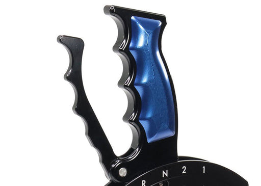 Operator Billet Shifter Grip Set Blue Anodized