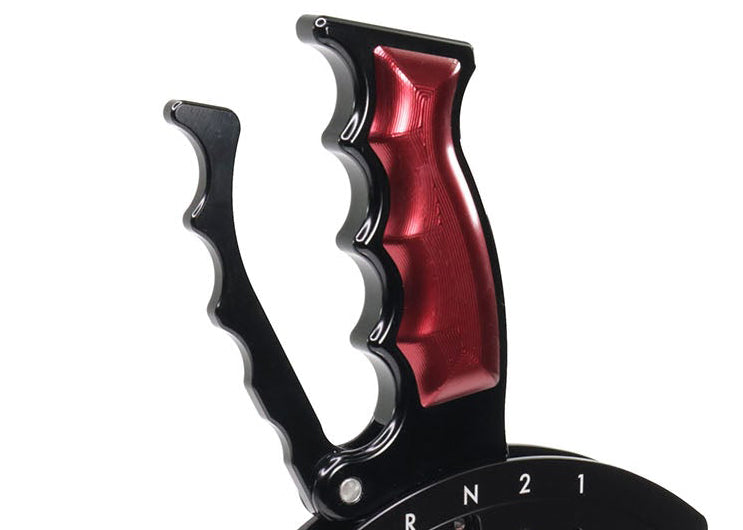 Operator Billet Shifter Grip Set Red Anodized