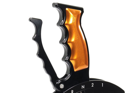 Operator Billet Shifter Grip Set Orange Anodized