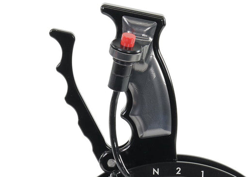 Operator Button Billet Shifter Grip Set Gun Metal Gray (Button Not Included)