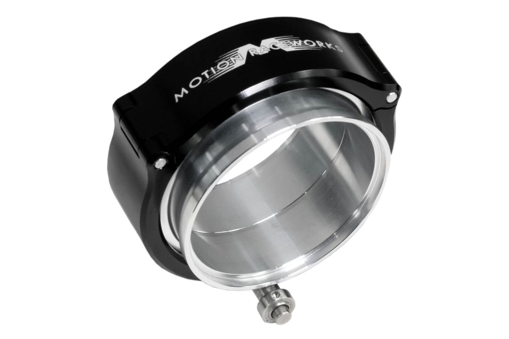 Quick Seal Connector Kit 3.5" to 3" Adapter w/ 3 Piece Clamp and Weld Flanges 21-147BLK