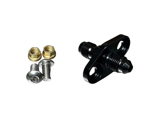 3AN Bulkhead Flanged Pass Thru Fitting by Motion Raceworks 34-30303