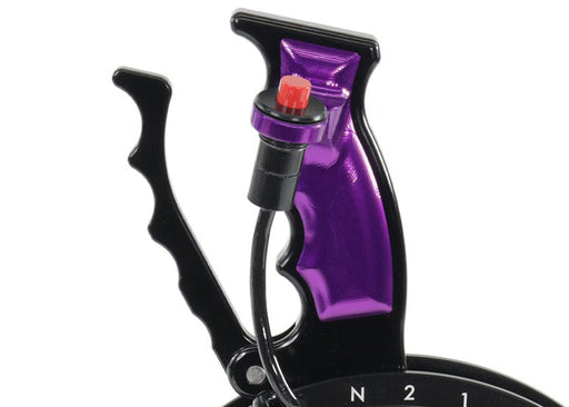 Operator Button Billet Shifter Grip Set Purple (Button Not Included)