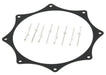Black Anodized Exhaust Trim Ring (Single, 3"-5")