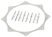 Stainless Steel Exhaust Trim Ring (Single, 3"-5")