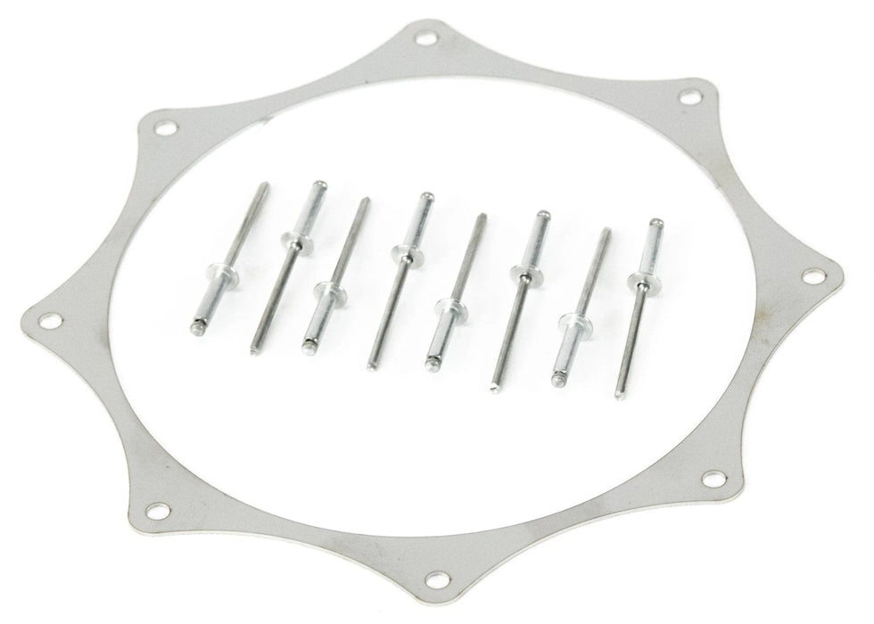 Stainless Steel Exhaust Trim Ring (Single, 3"-5")