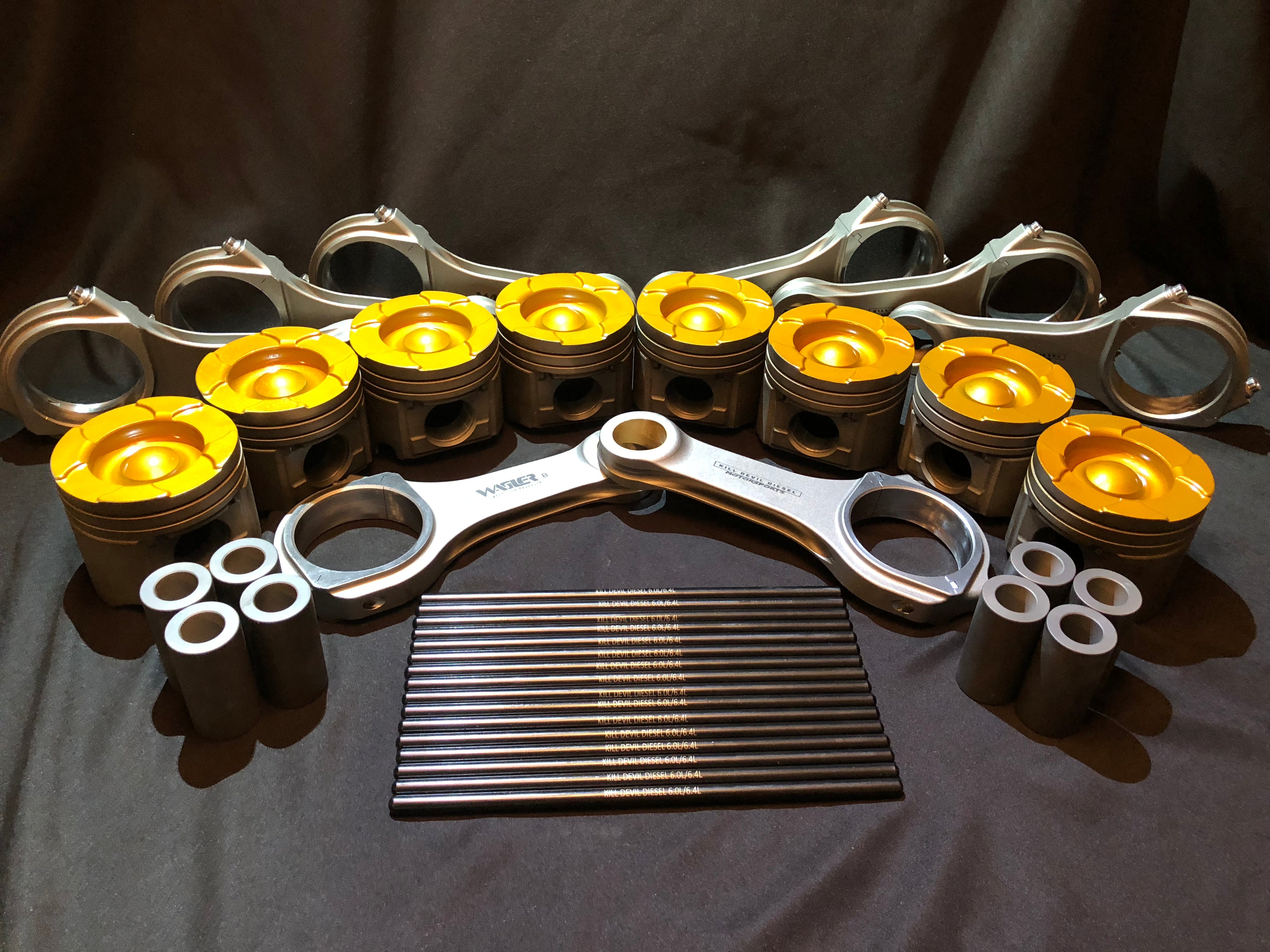 Wagler 6.0 Powerstroke Connecting Rods — KillDevilDiesel