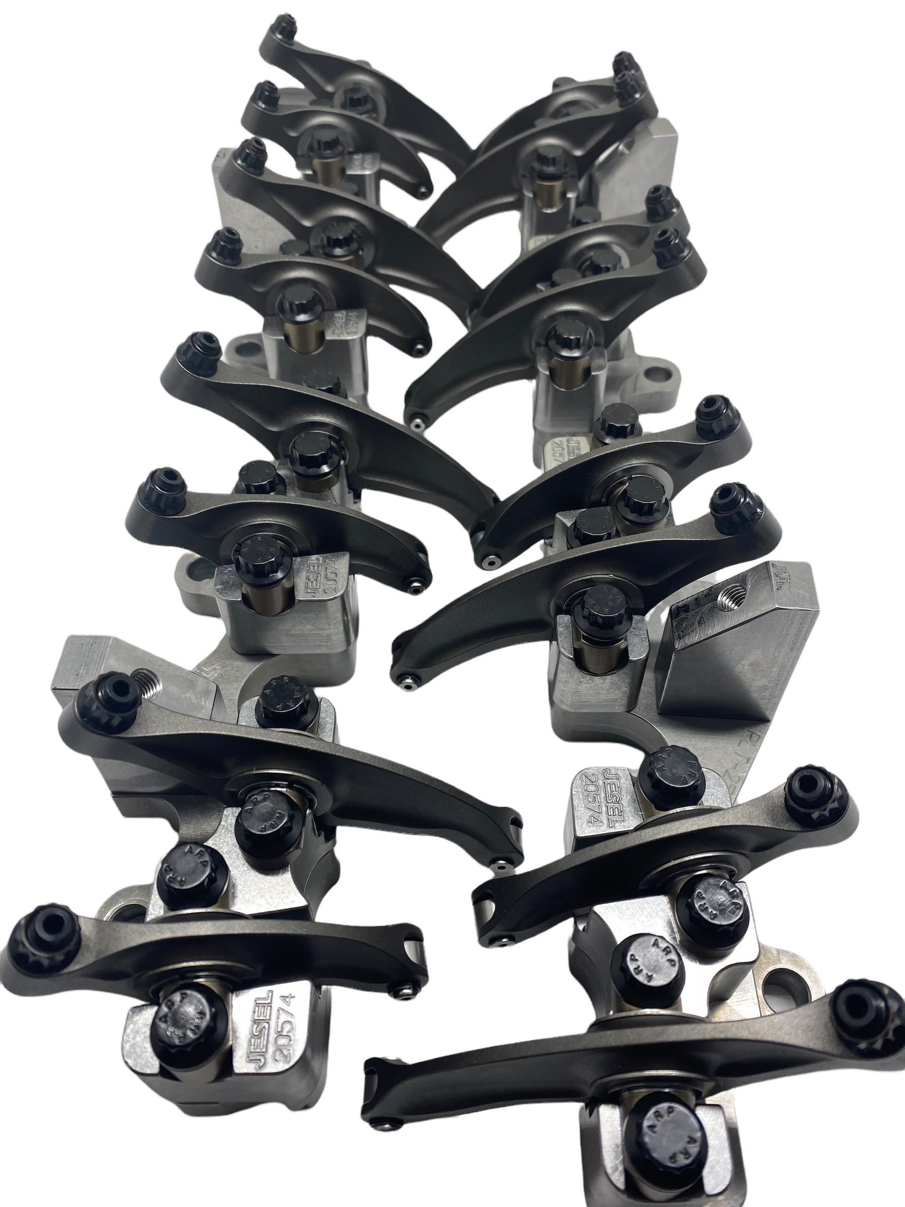 Jesel 6.4 Powerstroke Forged Steel Adjustable Rocker Arm System ...