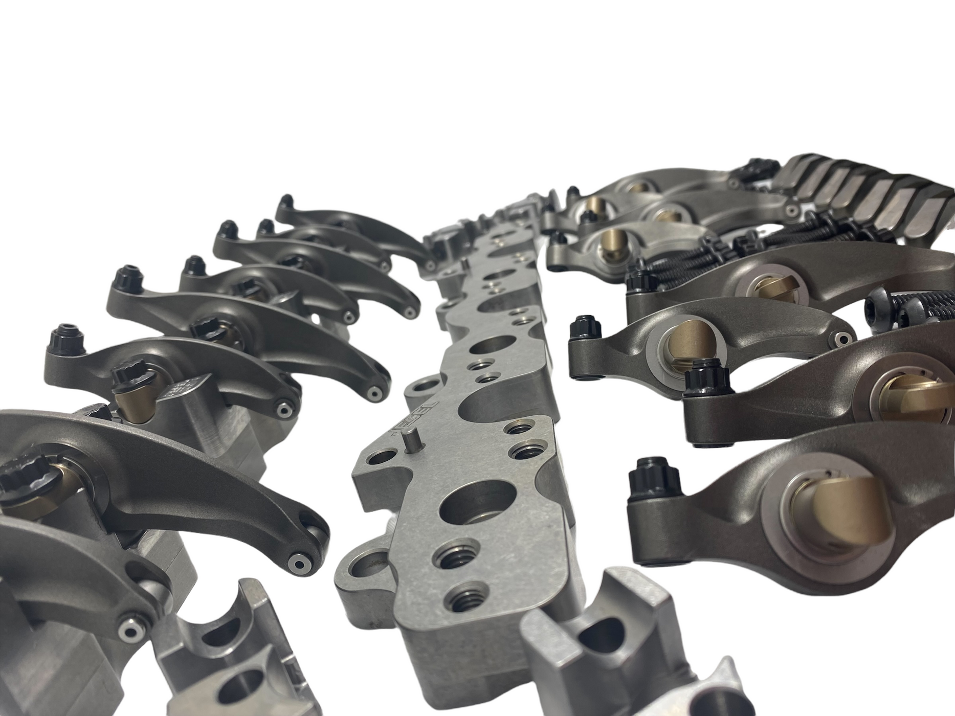 Jesel 6.4 Powerstroke Forged Steel Adjustable Rocker Arm System ...