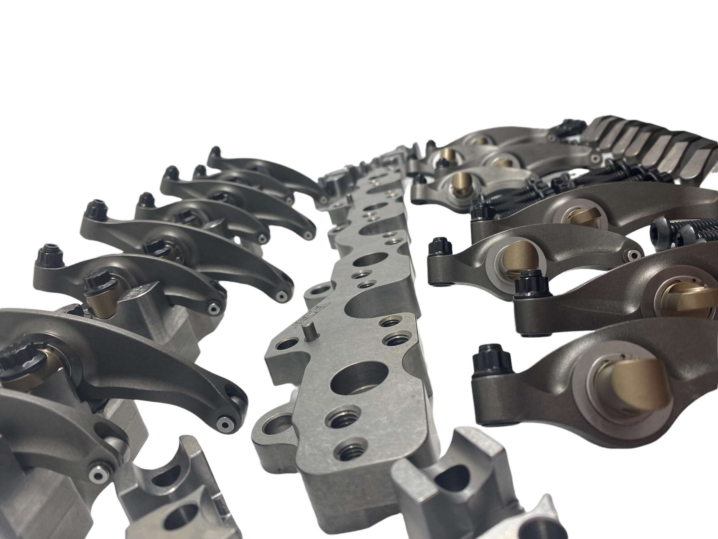 Jesel 6.4 Powerstroke Forged Steel Adjustable Rocker Arm System ...