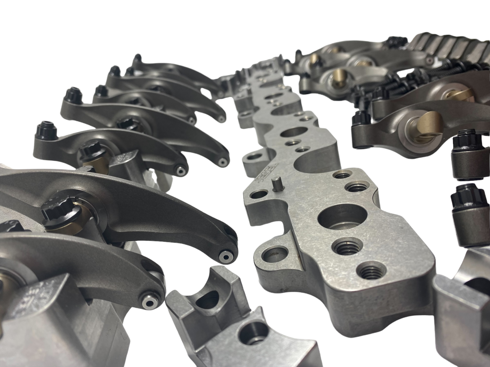 Jesel 6.4 Powerstroke Forged Steel Adjustable Rocker Arm System ...