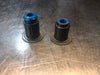 Factory style crimped valve seal on the left, our bonded seal on the right.  Under high boost/backpressure the factory style will blow the seal out of the body, Plus, our bonded seal allows for larger camshaft without worry of retainer to seal clearance issues. 