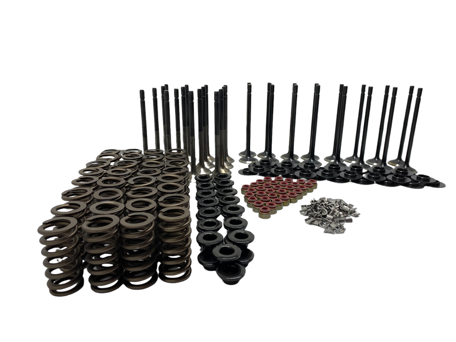 KDD Duramax Stainless/Inconel Nitride Valves and Springs Kit