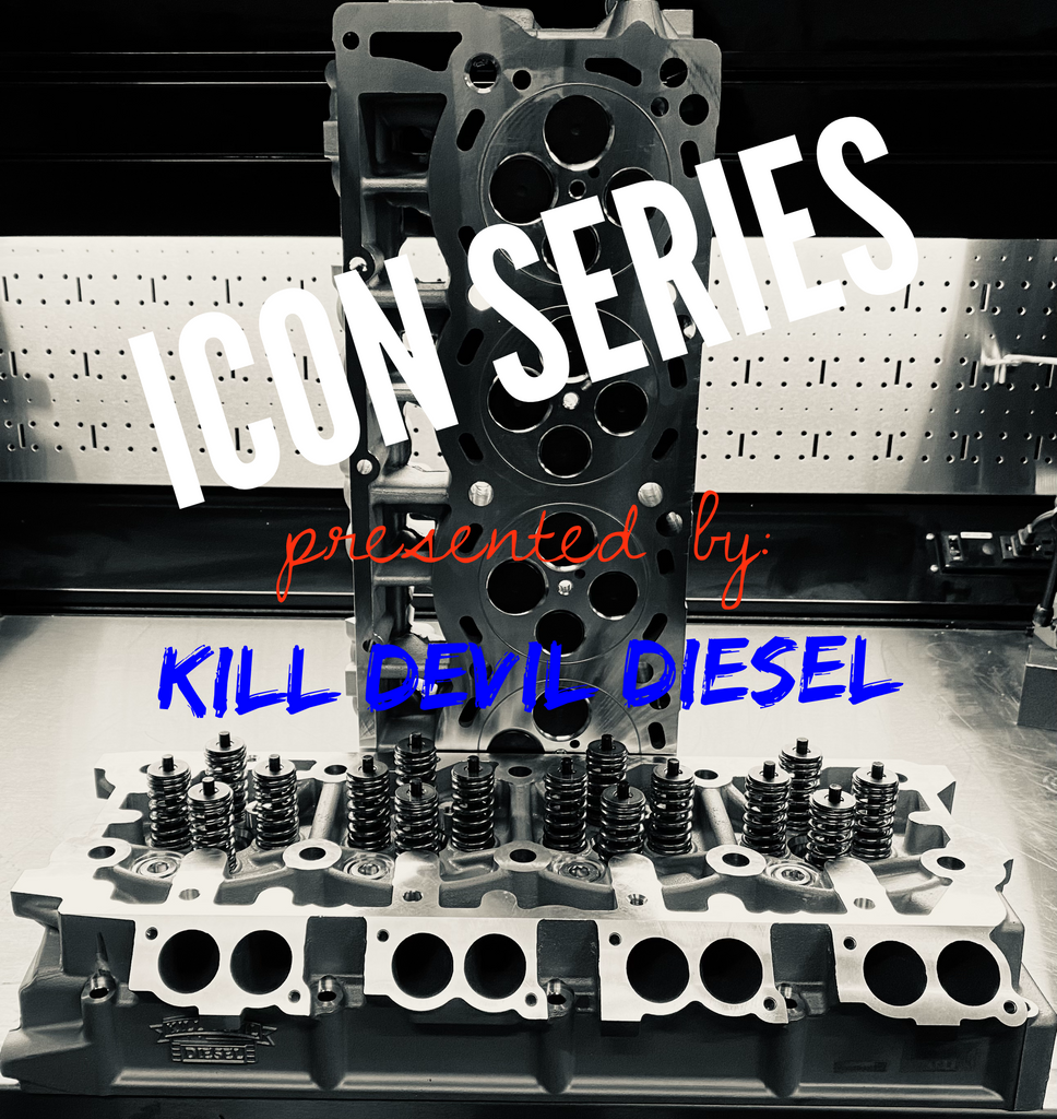 CNC Ported ICON Series Aluminum O-Ringed 6.4 Cylinder Heads -195cc